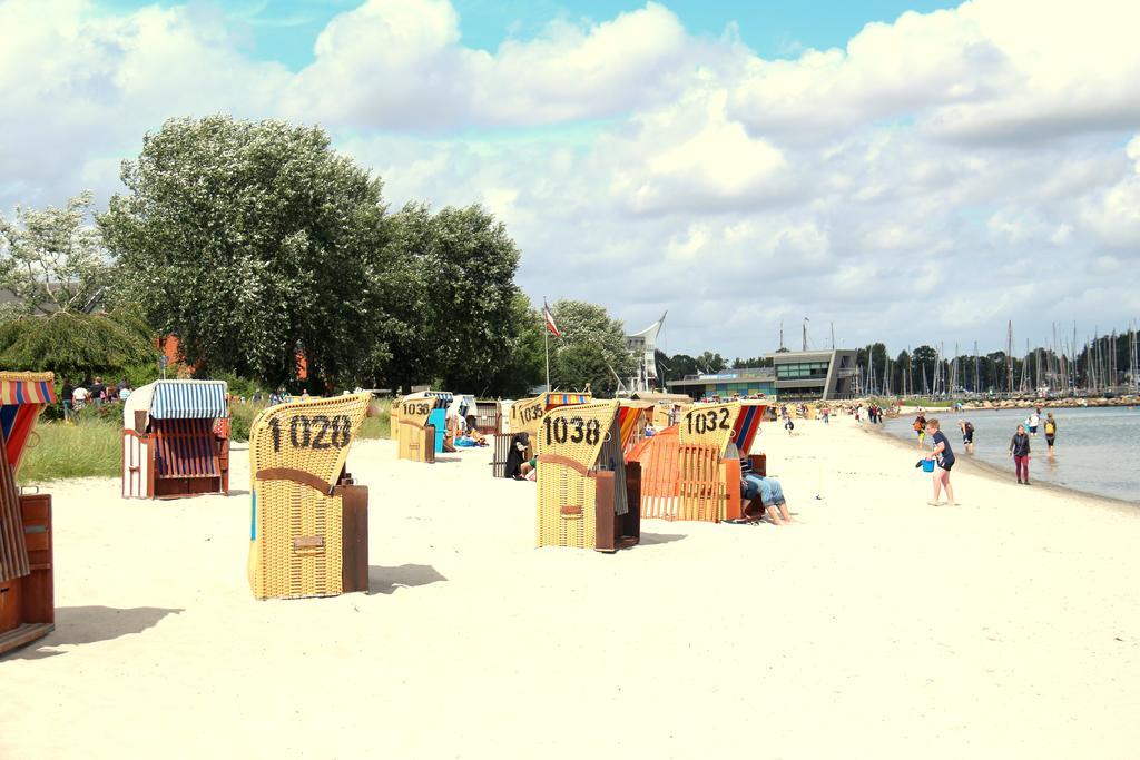 Sonnengruss am Strand Eckernförde Eksteriør bilde